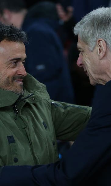 Enrique hails Arsenal boss Wenger as a 'chosen one'